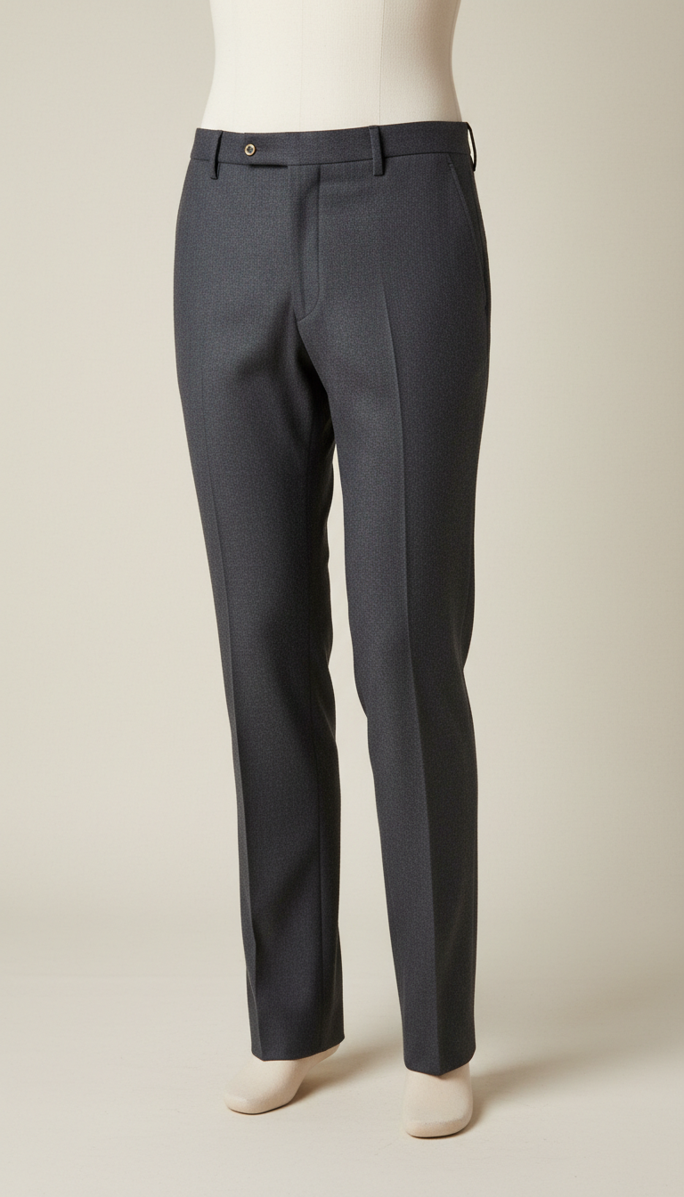 Fine wool tailored trousers