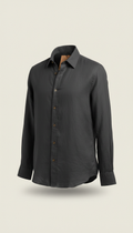 Linen button-down shirt